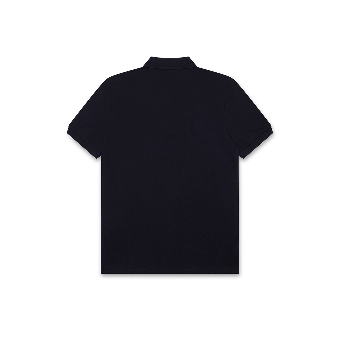 Organic polo black - Leopard lounging with hat