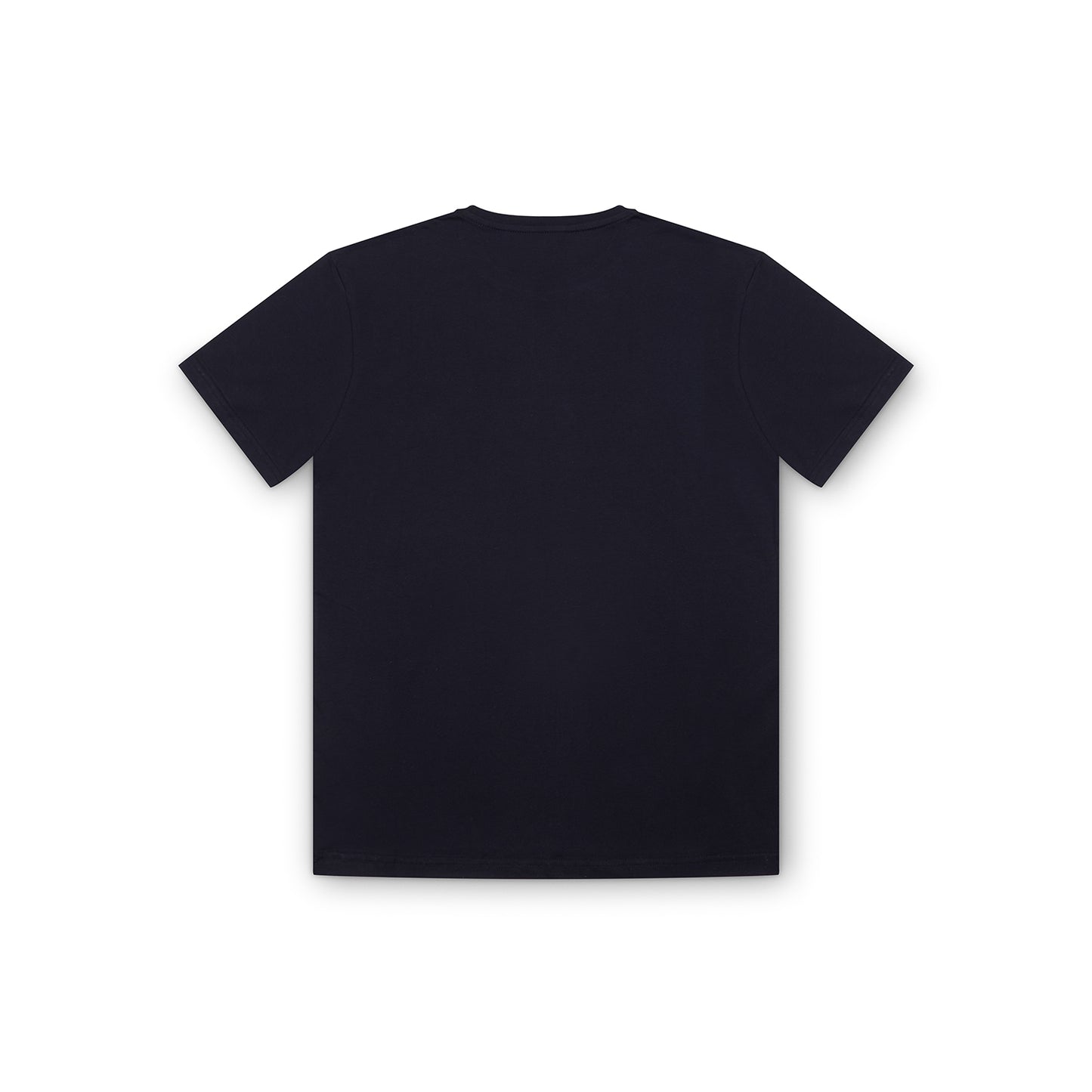 Organic short-sleeve t-shirt black - Mama and baby leopard