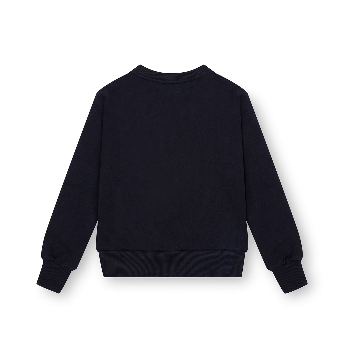 Crewneck sweatshirt black - Donut eating elephant